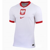 Poľsko Domáci futbalový dres ME 2024 Krátky Rukáv